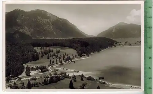 Hotel Einsiedel-Walchensee  1953, Verlag: ---------------,  POSTKARTE, Frankatur,  Stempel, Erhaltung: I-II,