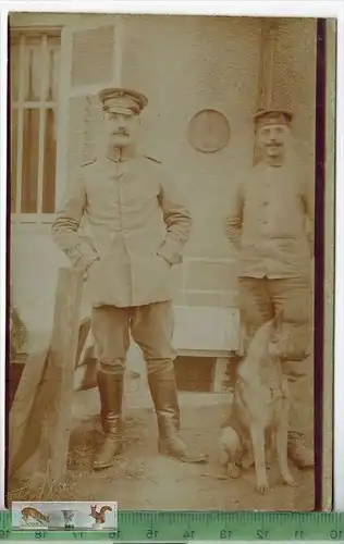 Deutsche Offiziere  in Frankreich-1. Weltkrieg 1914-18, Verlag: -----------, -Postkarte, Erhaltung: I-II, Rückseite