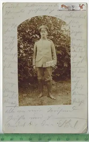 Deutsche Offiziere  in Frankreich, -1. Weltkrieg 1914-18, Verlag: -----------, -Postkarte, Erhaltung: I-II, Rückseite