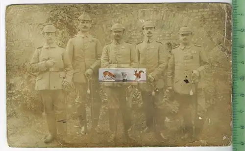 Deutsche Offiziere -1. Weltkrieg 1914-18, Verlag: -----------, -Postkarte, Erhaltung: I-II, Rückseite beschrieben