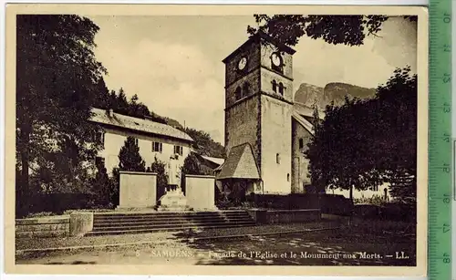 Samoens-Facade de L`Eglise, Verlag: ----, POSTKARTE, Erhaltung: I-II, unbenutzt Karte wird in Klarsichthülle verschickt.