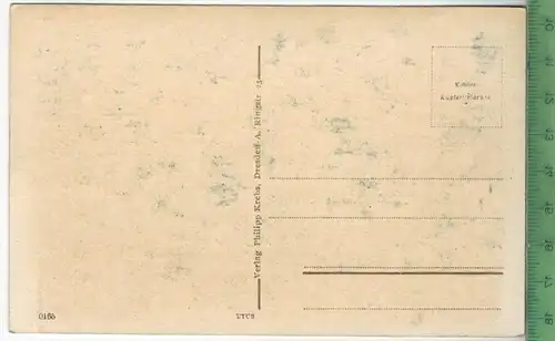 Stadt u. Festung Königstein, Verlag: Philipp Krebs, Dresden, POSTKARTE, Erhaltung: I-II, unbenutzt