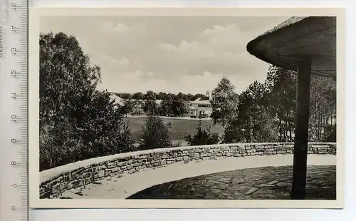 Olympisches Dorf, Döberitz, Blick auf das Empfangsgebäude, Verlag: Reichssportverl. Berlin, Postkarte  mit Stempel
