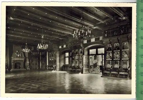 Schloss Detmold, Ahnen-Saal, Verlag: Ludwig Müller, Detmold, POSTKARTE, Erhaltung: I-II,