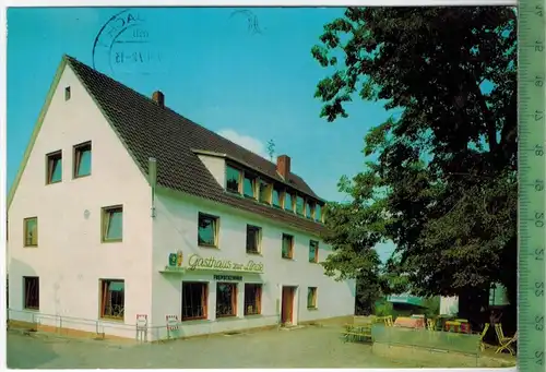 Willmersreuth, Gasthaus zur Linde um 1970/1980, Verlag: Münch-Druck, Bayreuth, Postkarte mit Frankatur, mit Stempel,