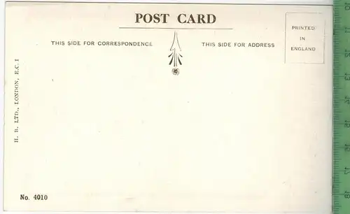 COMIC Nr.4010,  Verlag: H.B.LTD., London, POSTKARTE,  Erhaltung: I-II,  Karte wird in Klarsichthülle verschickt.(H)