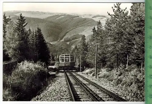 Oberweißbacher Bergbahn, um 1960/1970 Verlag: Bild, Bad Salzungen, POSTKARTE Erhaltung: I-II Karte wird in Klarsichthüll