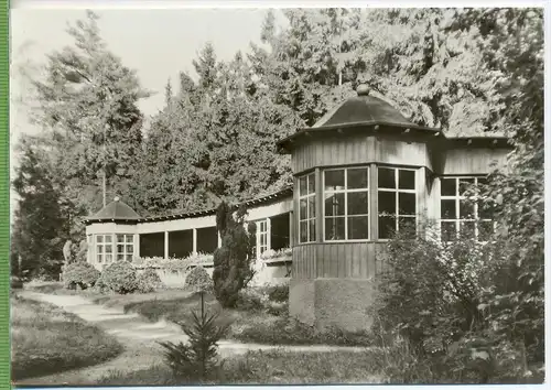 Tannenfeld Kr. Schmölln, um 1960/1970, Fachkrankenhaus für Neurologie und Psychiatrie, Frauenliegehalle,