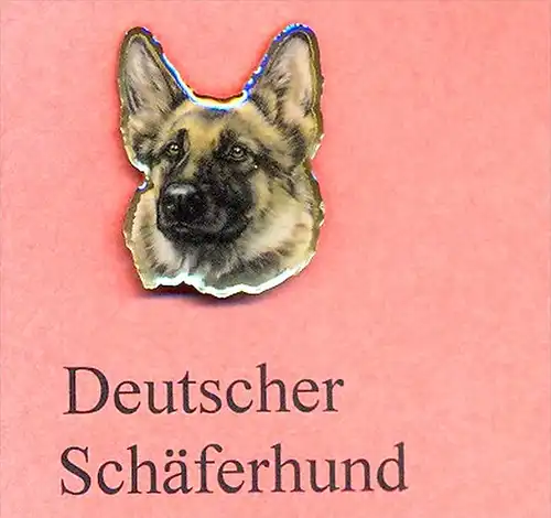 Hunde – Pins DEUTSCHER SCHÄFERHUND Maße: Höhe ca. 2,5 cm Zustand: neu
