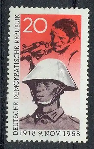 1958, MiNr. 662**  Zustand: I-II, (H)