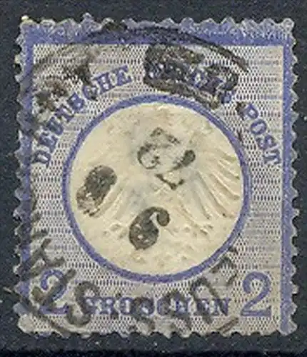 1872, MiNr. 5 gest.,  Zustand: I-II, (H)