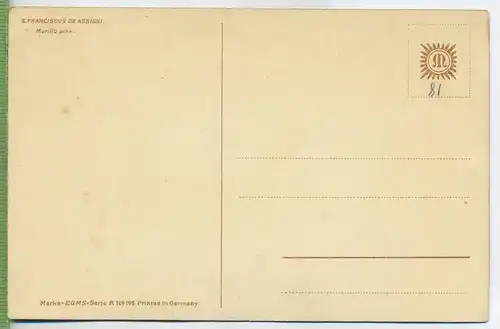 GOLGATHA, Jos. Matthauser um 1900/1910 Verlag: EGMS-Serie R Nr.50 Postkarte unbenutzte Karte,  Erhaltung:I-II Karte wird