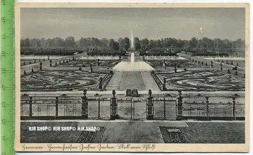 „Hannover, Großer Garten“ um 1920/1930 ungebrauchte Karte
