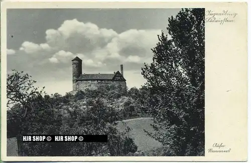 um 1920/1930 Ansichtskarte  „ Jugendburg Ludwigstein“ , ungebrauchte Karte