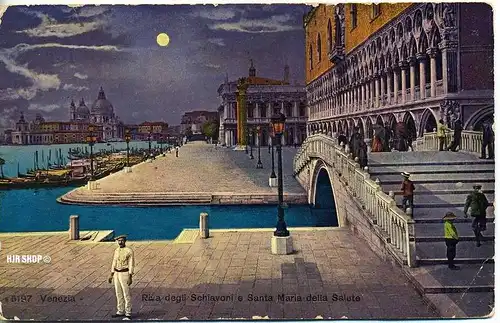 Postkarte, Venezia