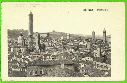 Ansichtskarte,  Bologna - Panorama