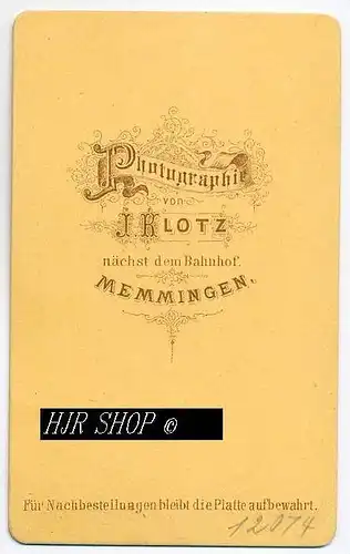 Fotographie, J. Klotz, Memmingen