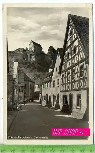 Fränkische Schweiz, Pottenstein, gel. um 1900