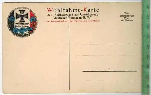 Kronprinz Friedrich Wilhelm von Preussen, Wohlfahrtskarte Verlag: ,  Postkarte, unbenutzte Karte