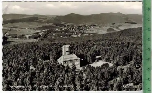 Astenturm und Winterberg, Verlag: ---------, POSTKARTE, Frankatur,  Stempel, Erhaltung: I-II,