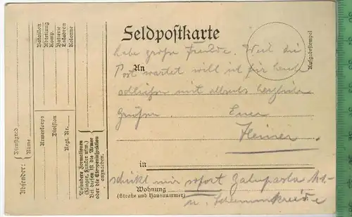 FELDPOST - 1916 -