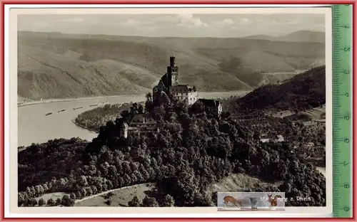 Marksburg am Rhein, Verlag: Römer, Braubach a. Rhein, POSTKARTE, Erhaltung: I-II, Karte wird in Klarsichthülle