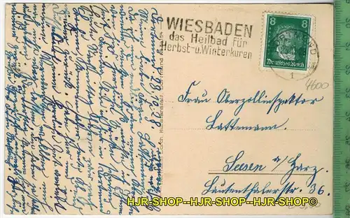 Dortmund, Kaiser Wilhelm-Hain -1928,- Verlag. Hermann Lorch, Dortmund, POSTKARTE  mit Frankatur, mit Stempel, DORTMUND