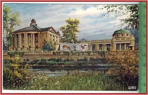 Bad Kissingen, Regentenbau,  -1916-, Verlag: WIEDEMANN`S-KÜNSTLERKARTE; WIRO r. 2920, POSTKARTE