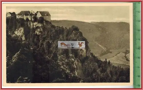 Burg Wildenstein, Donautal, Verlag: Gebr. Metz, Tübingen,  POSTKARTE, Erhaltung: I-II, unbenutzt