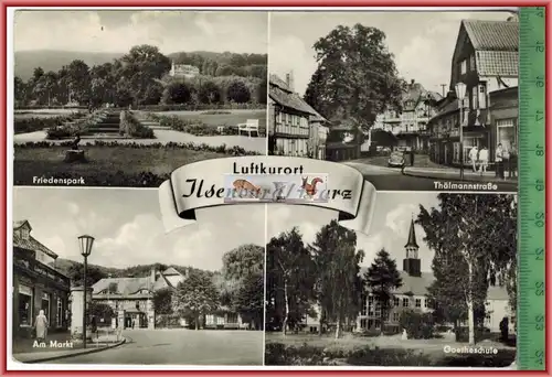 Luftkurort, Ilsenburg/Harz, Verlag: E. Riehn, Wernigerode,  POSTKARTE, Erhaltung: I-II, unbenutzt, Karte