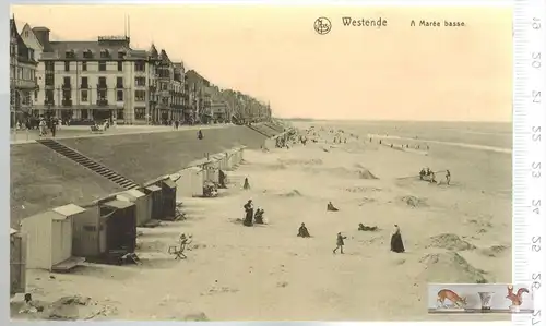 Westende, A Maree basse -- Verlag: Ern. Thill, Bruxelles, POSTKARTE, Erhaltung: I-II, unbenutzt