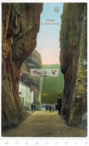 Dinant. Le Rocher Bayard -- Verlag: ------,  POSTKARTE, Erhaltung: I-II, unbenutzt, Karte wird in Klarsichthülle versch.