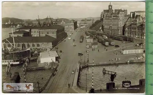 Göteborg, Packhusplaten -1943  - Verlag: ---------, POSTKARTE ohne Frankatur, mit  Stempel 19.2. 43,   Erhaltung: I-II,
