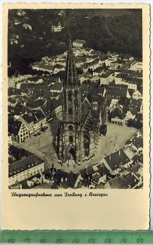 Freiburg, Luftaufnahme 1941,Verlag: Freigeg. RLM. Nr.9777, POST KARTE mit Frankatur, mit  Stempel, FREIBURG 18.9.41