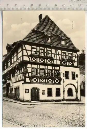 Eisenach – Lutherhaus,  Verlag: Wartburg Verlag, Postkarte,  Erhaltung: I –II Karte wird in Klarsichthülle verschickt.(M
