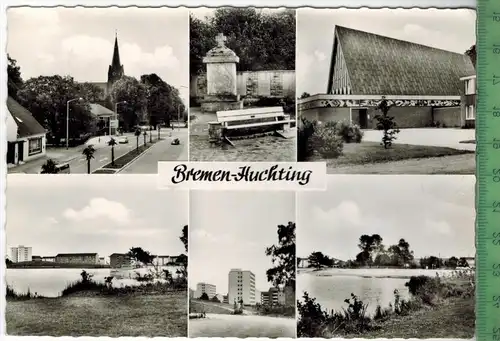 Bremen - Huchting  um 1970/1980 Verlag: J.H. Behrens, Bremen, Postkarte Mit Frankatur, mit Stempel, BREMEN