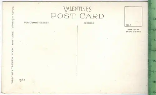 Canny Scot Nr. 1361, Verlag: Valentine`s ,  POSTKARTE, Erhaltung: I-II,  Karte wird in Klarsichthülle verschickt. (H)
