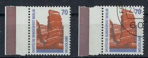 1990, 874**, 874 Gest., mit L-Seitenrand Zustand: sehr gut