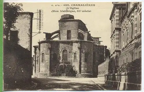 Chamalieres, L`Eglise,1920/1930 Verlag:  , POSTKARTE Erhaltung: I-II Karte wird in Klarsichthülle verschickt. (H)