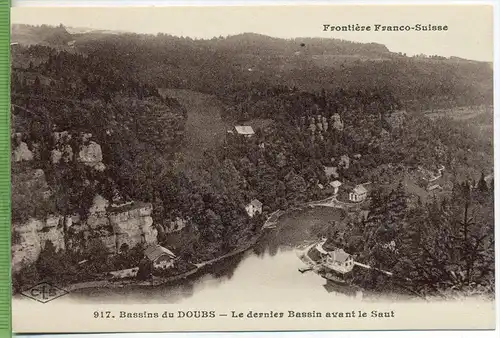 Bassins du Doubs,1920/1930 Verlag:  , POSTKARTE Erhaltung: I-II Karte wird in Klarsichthülle verschickt. (H)