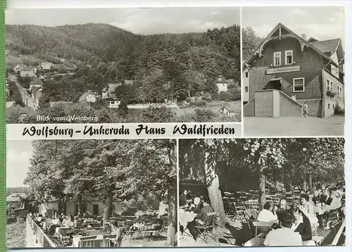 Wolfsburg-Unkeroda, Haus Waldfrieden um 1960/1970, Verlag:, Auslese-Bild, POSTKARTE ohne Frankatur, ohne Stempel,