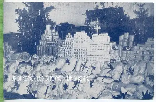 Lebensmittelpakete um 1950/1960,  Verlag: Heilsarmee-Verlag, Berlin , POSTKARTE unbenutzte Karte