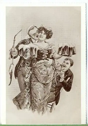 Leihgabe des Altonaer Museums, Hamburg, Repro-Postkarte