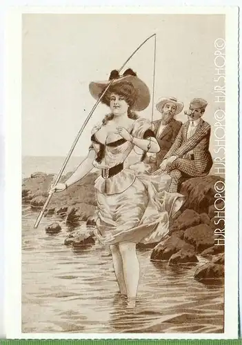 Leihgabe des Altonaer Museums, Hamburg, Repro-Postkarte