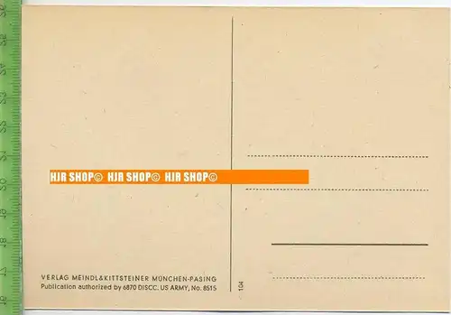 „Kinderkarte“ um 1960/1970, Ansichtskarte  ungebrauchte Karte