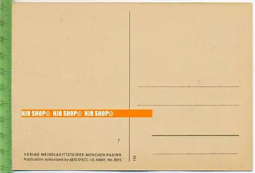 „Kinderkarte“ um 1960/1970, Ansichtskarte  ungebrauchte Karte