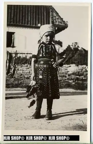 „ Trachten“ um 1950/1960, Ansichtskarte, ungebrauchte Karte