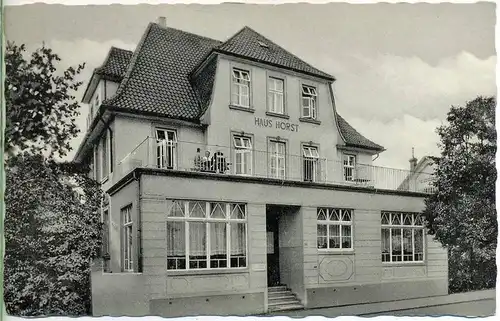 „ Bad Rothenfelde-Haus Horst“   um 1930/1940,  Ansichtskarte, ungebrauchte Karte