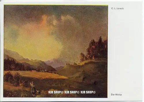 „ Die Wolke, C.L. Loreck“   um 1930/1940,  Ansichtskarte,