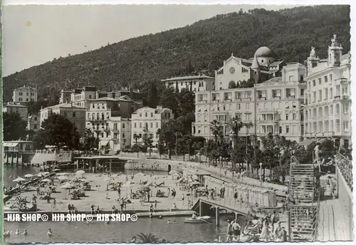 „Opatija-Panorama“ um 1960/1970 Ansichtskarte,  ungebrauchte Karte